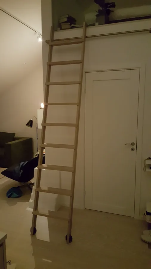 Stege till loft