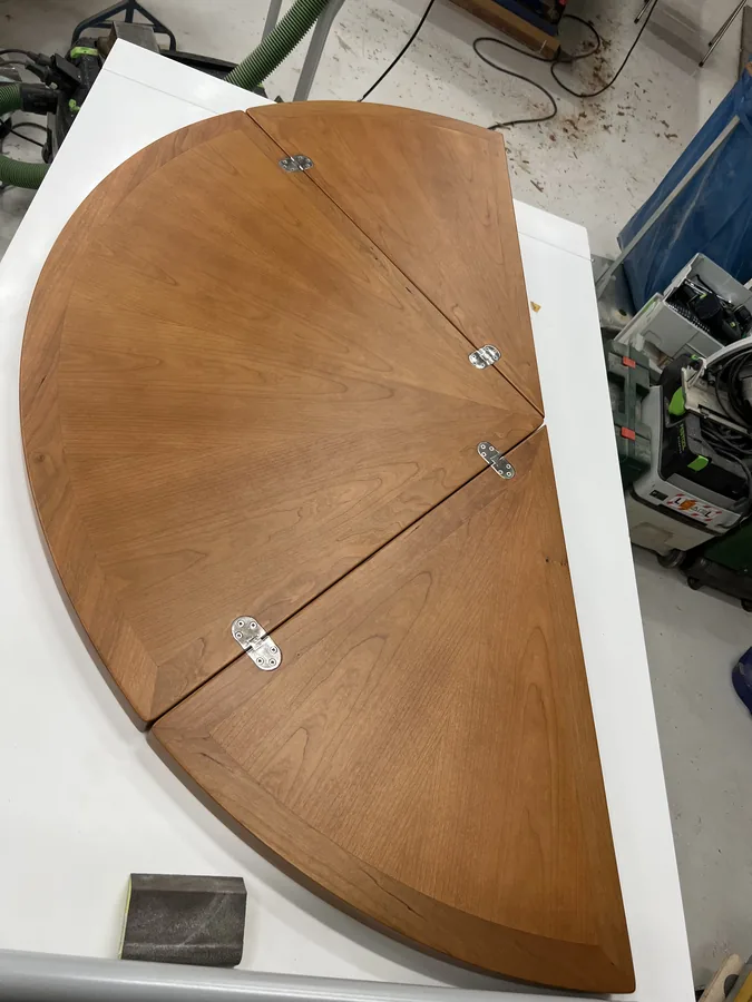 Slagbord med halvmåneskiva